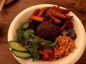 main course at The Bowl - Warschauer Str in Berlin