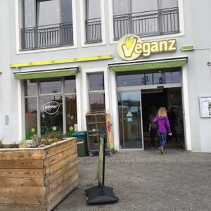 outside (same entry as veganz) at The Bowl - Warschauer Str in Berlin
