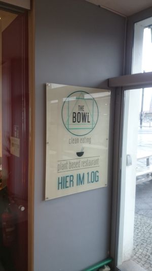 Insides signs at The Bowl - Warschauer Str in Berlin