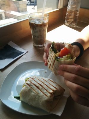 Caesar wrap at The Bowl - Warschauer Str in Berlin