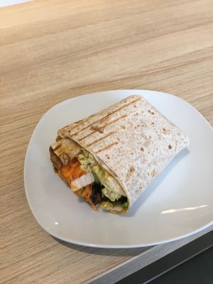 Spicy mushroom wrap at The Bowl - Warschauer Str in Berlin