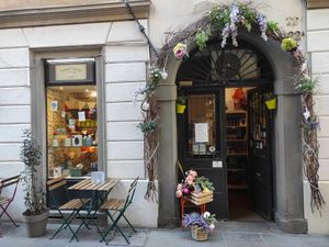 Door at Sweet Irene in Bergamo