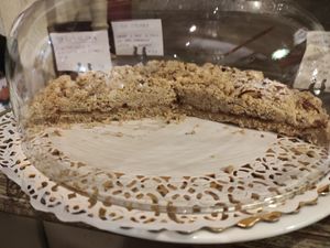 Vegan pie at Sweet Irene in Bergamo