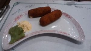 Croquetas at Cultura de club in Girona