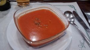 Gazpacho at Cultura de club in Girona