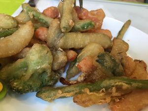 Tempura  at Cultura de club in Girona