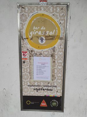 Menu do dia at Bar do Girassol in Amarante