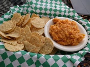 Pimento Cheesish Dip at Bean Vegan Cuisine in Asheville