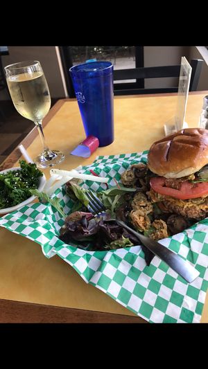 Jalapeño Burger at Bean Vegan Cuisine in Asheville