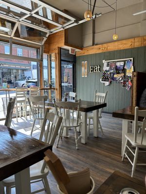 Great vibe. ☀️  at Shine Plant Based Kitchen in Orillia