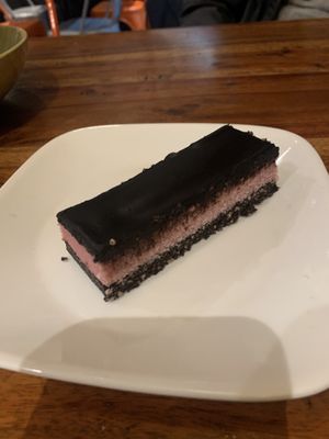 Cherry slice at Fina's 2 in Fitzroy