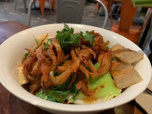 Fried noodles   at Fina's 2 in Fitzroy