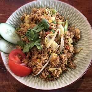 Fina’s Special Fried Rice. Yum! at Fina's 2 in Fitzroy