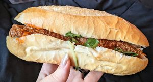 Pork bahn mi at Fina's 2 in Fitzroy