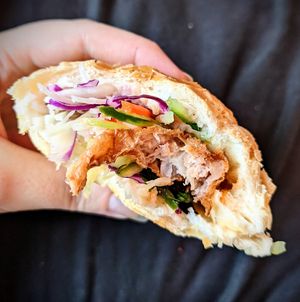 Pork bahn mi at Fina's 2 in Fitzroy