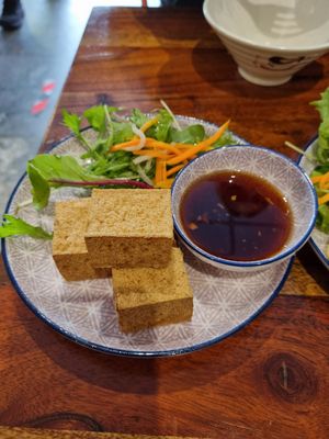 Crispy tofu at Fina's 2 in Fitzroy
