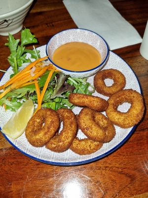 Calamari at Fina's 2 in Fitzroy