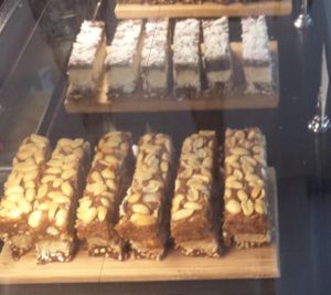 Raw cakes at Fina's 2 in Fitzroy