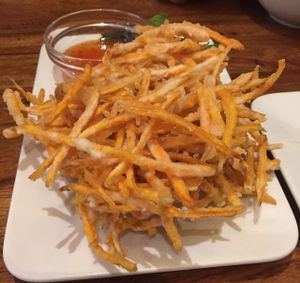 Sweet potato cake at Fina's 2 in Fitzroy