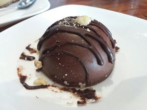 Raw Ferrero rocher cheesecake at Fina's 2 in Fitzroy