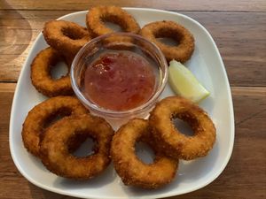 Calamari  at Fina's 2 in Fitzroy