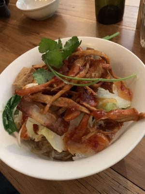 Dry noodle special 👌🏽 at Fina's 2 in Fitzroy