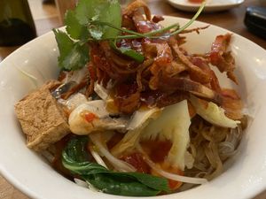 Dry noodles ... my new favourite thing  at Fina's 2 in Fitzroy