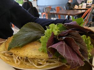 Tasty tasty ... and come with a small garden ☺️ at Fina's 2 in Fitzroy