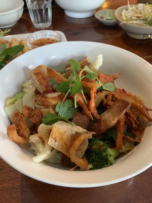 Dry noodles  at Fina's 2 in Fitzroy