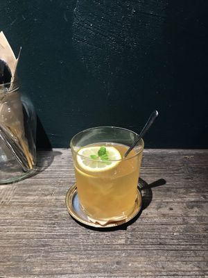 Ginger apple soda ¥500 at Cori in Tokyo