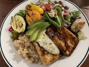 Teriyaki Tofu!🌱  at Cori in Tokyo