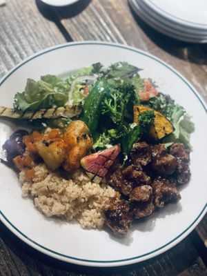 Karaage plate  at Cori in Tokyo