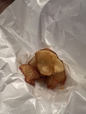 potato wedges (could be better)  at Cori in Tokyo