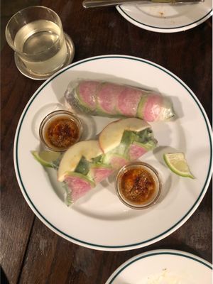Summer rolls. at Cori in Tokyo