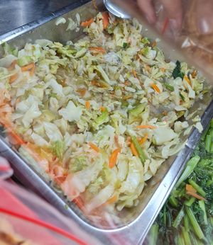 Cabbage ~  11/11/21 at Tian Yi 天一素食 in Northeast Singapore