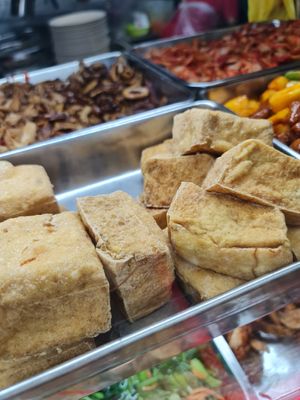 Fried beancurd ~11/11/21 at Tian Yi 天一素食 in Northeast Singapore