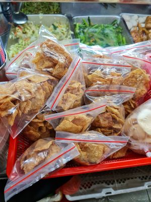 Fried vege ~11/11/21 at Tian Yi 天一素食 in Northeast Singapore