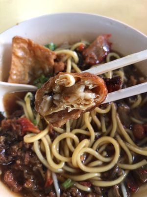 Lor mee  at Tian Yi 天一素食 in Northeast Singapore