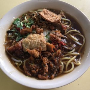 Lor mee at Tian Yi 天一素食 in Northeast Singapore