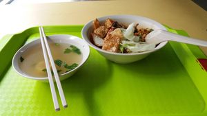 Bah Chor Mee at Tian Yi 天一素食 in Northeast Singapore