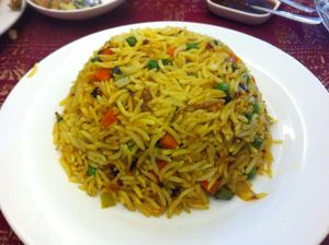 Biryani Rice at Besto Restaurant and Mart in Phnom Penh
