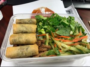 delicious cold vietnamese vermicelli (avail mon n thurs) at Ting Ting Cafe in Macau