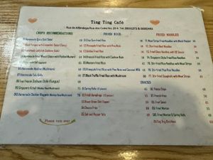   at Ting Ting Cafe in Macau
