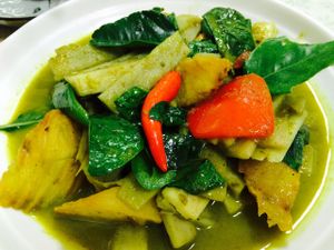 green curry at Thai Vegan 安泰來泰式素食 in Macau