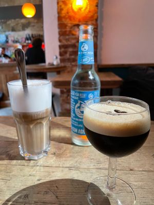 Espresso martini at Kaffee Stark in Hamburg