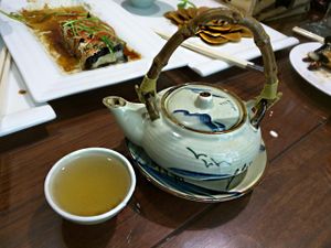 mushroom soup at Belencre Vegan Restaurant in Beijing