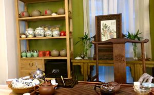 Chinese Tea Room at Belencre Vegan Restaurant in Beijing