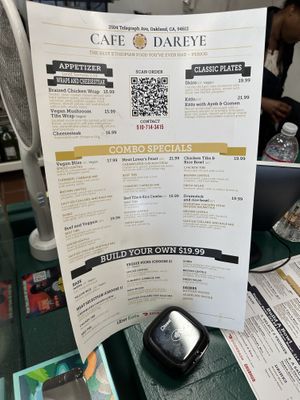   at Cafe Dareye in Oakland