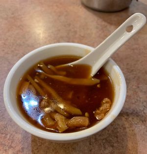 Hot & Sour Soup at Veggie Lee in Hayward