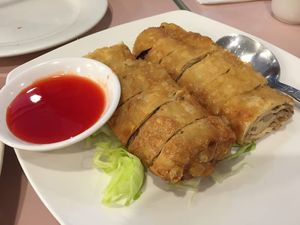 Fried Bean Curd Rolls at Veggie Lee in Hayward